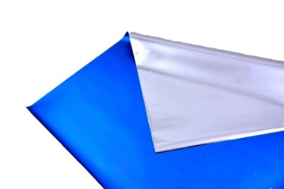 کاغذ کادو متالیک آبی پاستیلی (کارتن 100 عددی)